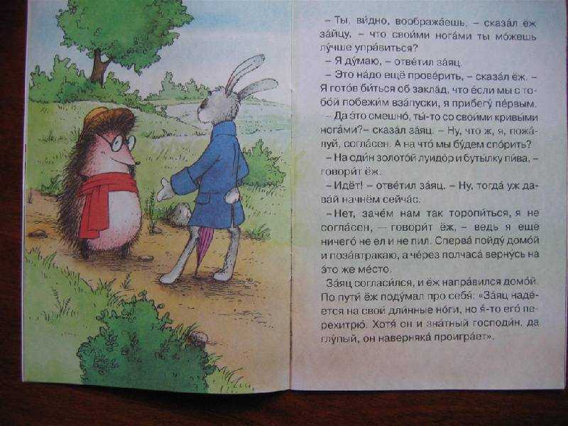 Лев толстой: ёж и заяц